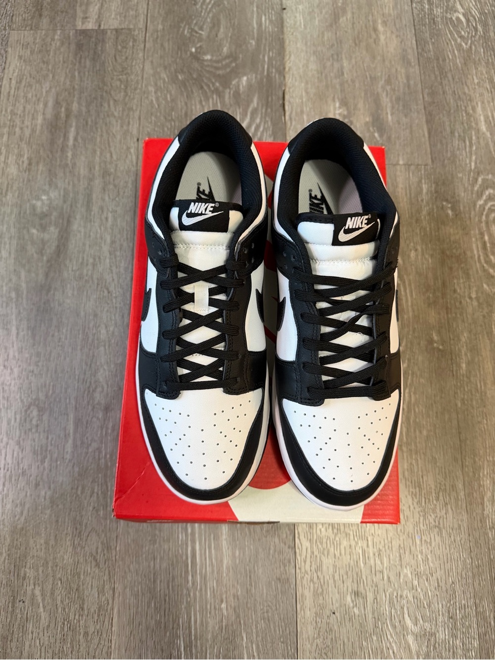 Nike Dunk Low Panda Black/White Low Top Men's Sneakers DD1503-101